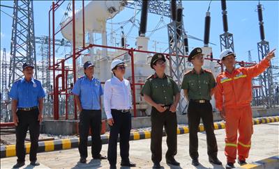 Phối hợp đảm bảo an ninh, an toàn lưới điện truyền tải trên địa bàn tỉnh Ninh Thuận trước dịp nghỉ Tết Nguyên đán Giáp Thìn 2024
